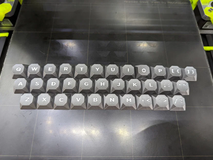 Bộ keycap Cherry MX đầy đủ tối ưu in 3D (GEM profile, multi-material) - Image 7