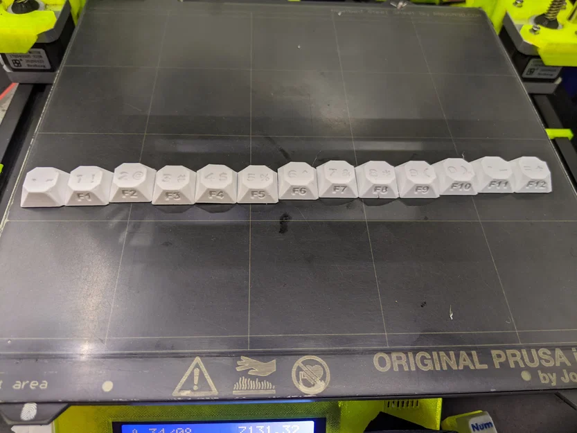 Bộ keycap Cherry MX đầy đủ tối ưu in 3D (GEM profile, multi-material) - Image 15