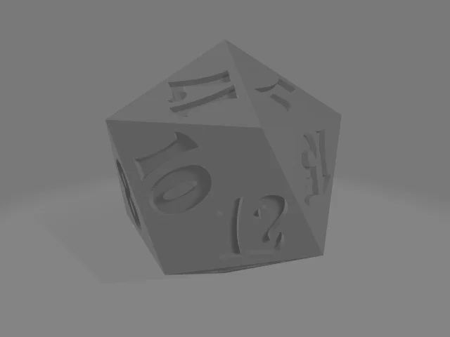 Bộ Xúc Xắc DnD 3D (Dice Set) Thiết Kế Độc Đáo Cho Game Thủ - Image 1