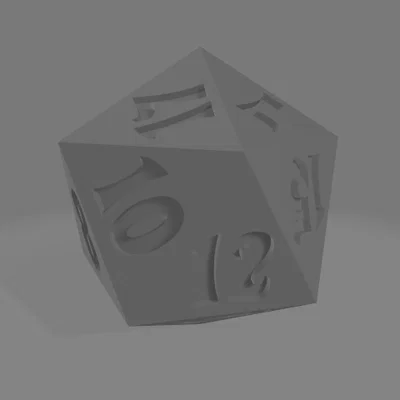 Bộ Xúc Xắc DnD 3D (Dice Set) Thiết Kế Độc Đáo Cho Game Thủ