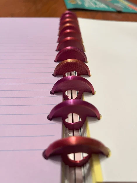 Đĩa gáy lò xo 3D Happy Planner - Phụ kiện sổ tay xinh xắn - Image 2