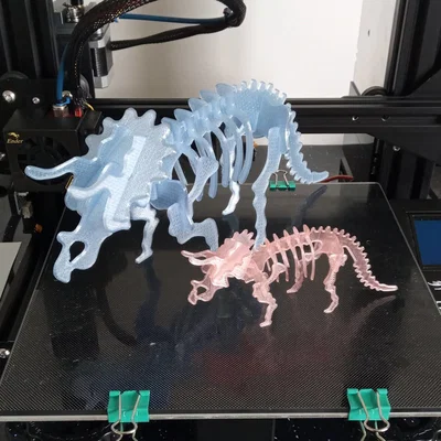 Bộ Xương Triceratops (Triceratops Skeleton) 17 Mảnh Lắp Ráp