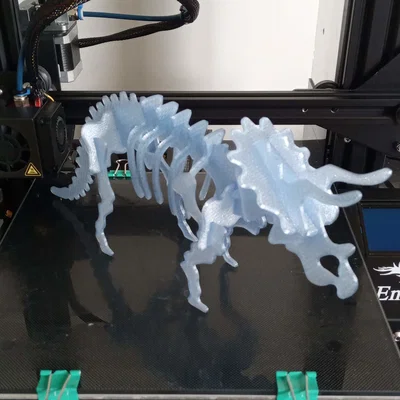 Bộ Xương Triceratops (Triceratops Skeleton) 17 Mảnh Lắp Ráp