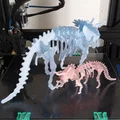 Bộ Xương Triceratops (Triceratops Skeleton) 17 Mảnh Lắp Ráp - Thumbnail 5