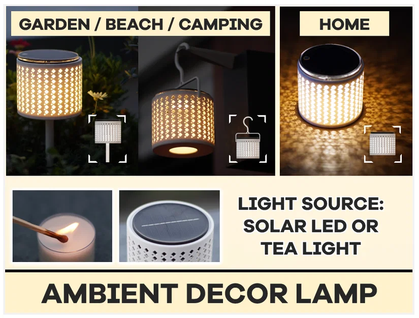 Thiết kế đèn: Đèn năng lượng mặt trời, đèn Tea Light - Image 1