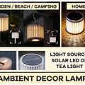 Thiết kế đèn: Đèn năng lượng mặt trời, đèn Tea Light - Thumbnail 1