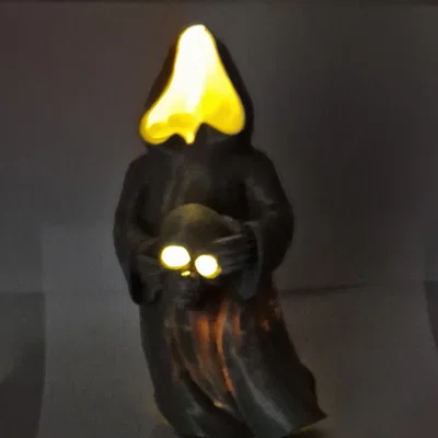 Mô hình bóng ma Halloween 3D trang trí tích hợp đèn LED độc đáo