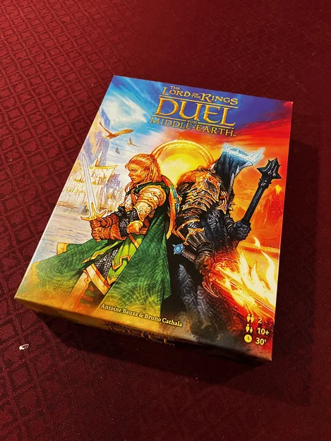 Khay in 3D đựng linh kiện board game The Lord of the Rings: Duel for Middle-earth - Image 1