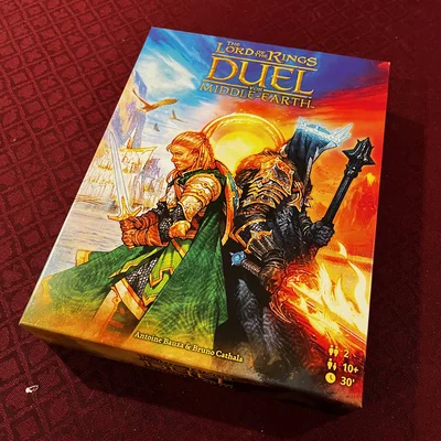 Khay in 3D đựng linh kiện board game The Lord of the Rings: Duel for Middle-earth