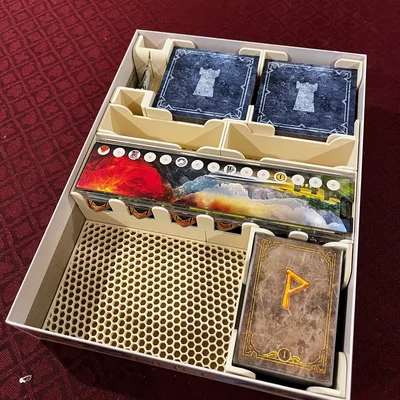 Khay in 3D đựng linh kiện board game The Lord of the Rings: Duel for Middle-earth