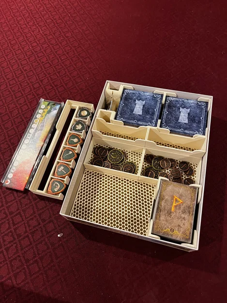 Khay in 3D đựng linh kiện board game The Lord of the Rings: Duel for Middle-earth - Image 3