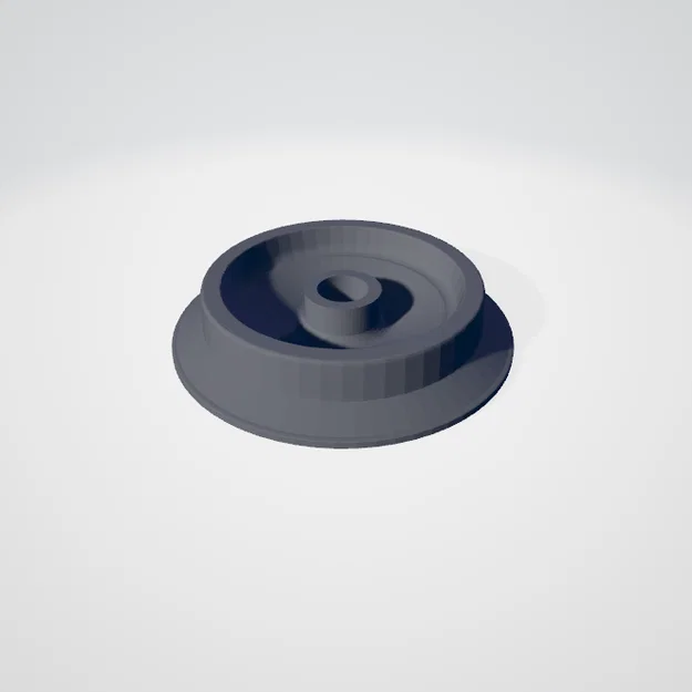 Bánh xe tàu hỏa mô hình tỉ lệ H0 - File in 3D chất lượng - Image 1