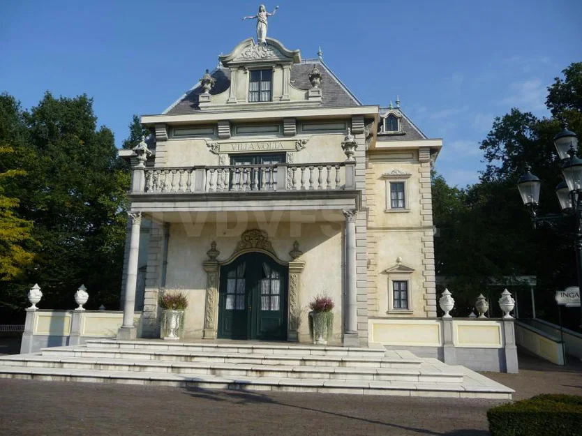 Mô hình kiến trúc 3D Villa Volta từ công viên Efteling - Image 1