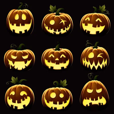 Bí Ngô Halloween (Halloween Pumpkin) – Mẫu In 3D Trang Trí