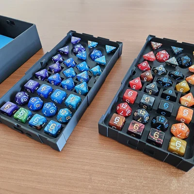 Khay Lăn & Lưu Trữ Xúc Xắc (Dice Rolling and Storage Tray)