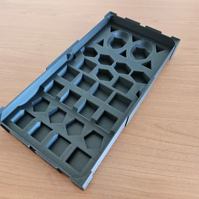 Khay Lăn & Lưu Trữ Xúc Xắc (Dice Rolling and Storage Tray)