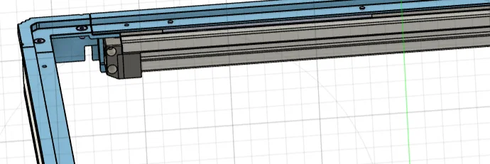 Bracket adapter 2020 cho top rail SV08 (mod ToolChanger hoặc Lightbar) - Image 2