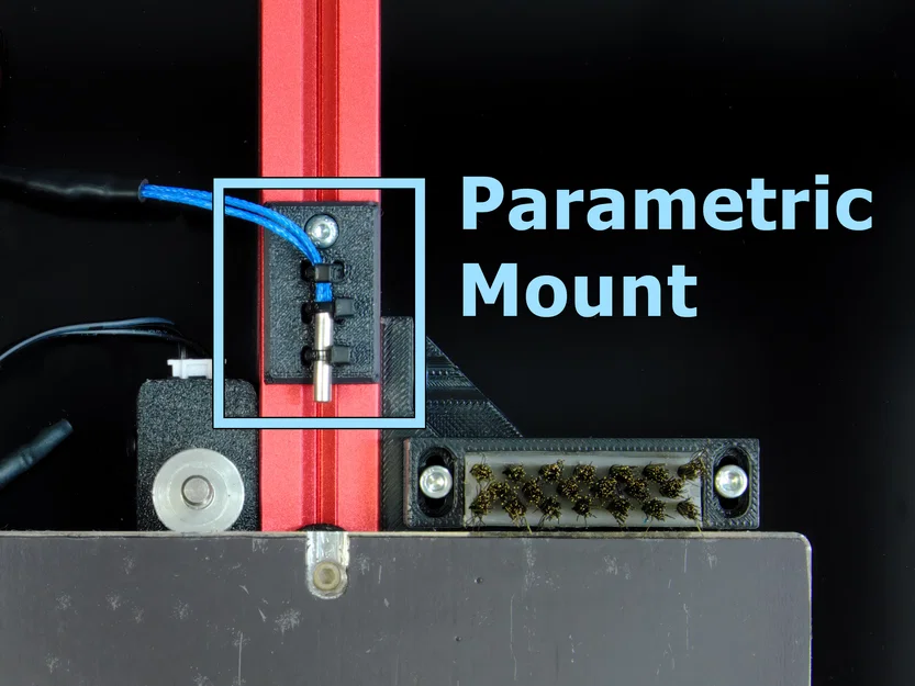 Ngàm giữ dây & thermistor (Parametric) - Image 1