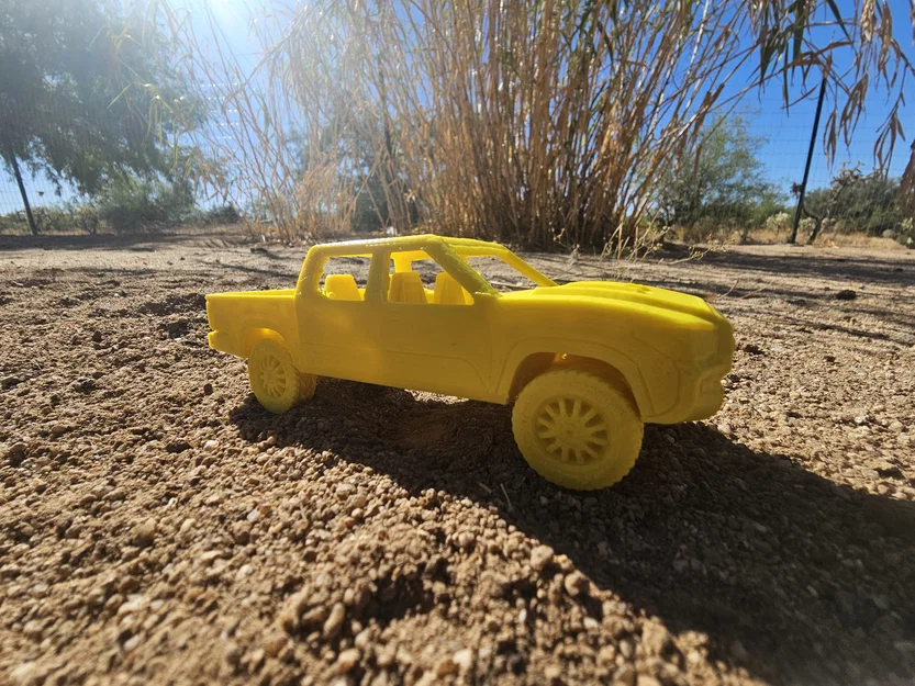 Mô hình 3D xe bán tải Toyota Tacoma - In không cần lắp ráp - Image 1