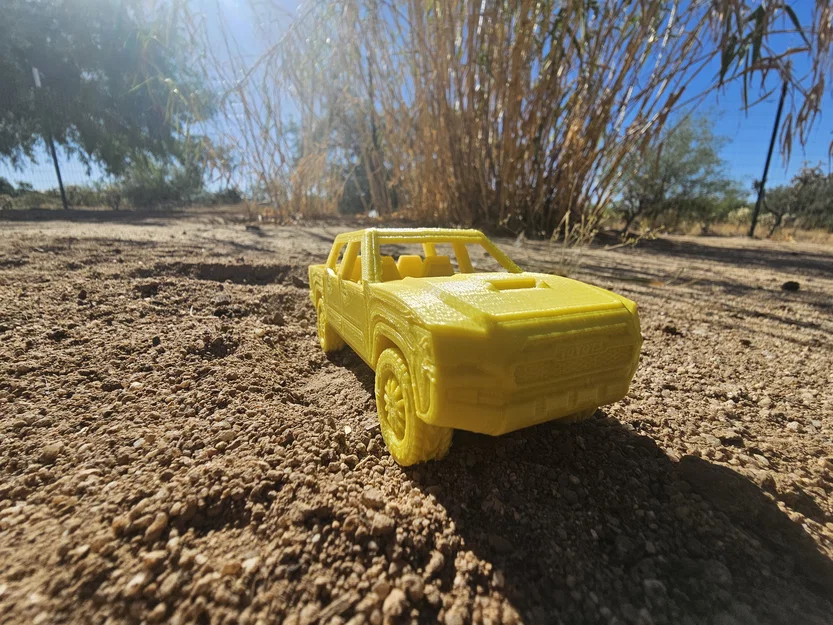 Mô hình 3D xe bán tải Toyota Tacoma - In không cần lắp ráp - Image 2