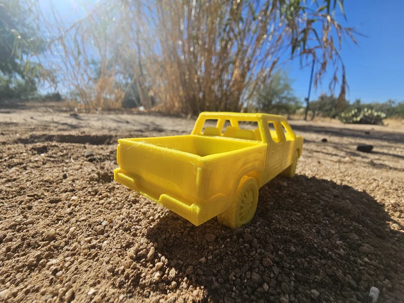 Mô hình 3D xe bán tải Toyota Tacoma - In không cần lắp ráp - Image 3