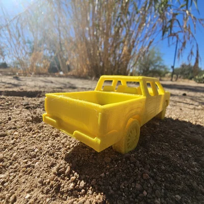 Mô hình 3D xe bán tải Toyota Tacoma - In không cần lắp ráp
