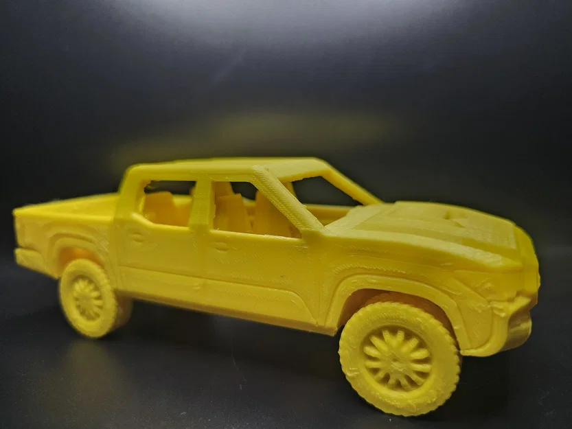 Mô hình 3D xe bán tải Toyota Tacoma - In không cần lắp ráp - Image 4