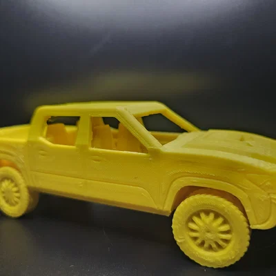 Mô hình 3D xe bán tải Toyota Tacoma - In không cần lắp ráp