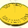 Thiết kế đồng xu cá nhân hóa (Customizable Coin) dễ dàng tùy chỉnh - Thumbnail 1