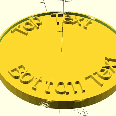 Thiết kế đồng xu cá nhân hóa (Customizable Coin) dễ dàng tùy chỉnh