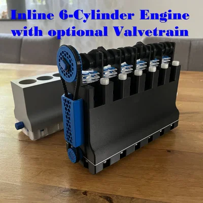 Động cơ Inline 6 xy-lanh kèm Valvetrain tuỳ chọn