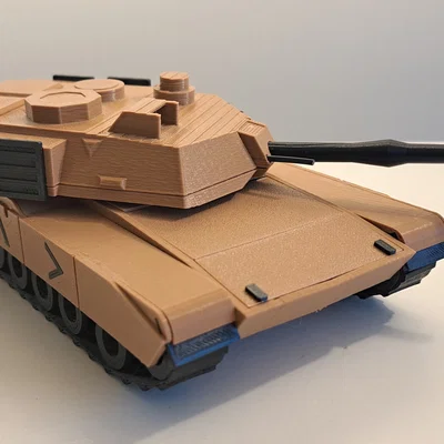Replica RC xe tăng M1 Abrams tỉ lệ 1:40
