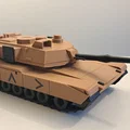 Replica RC xe tăng M1 Abrams tỉ lệ 1:40 - Thumbnail 3