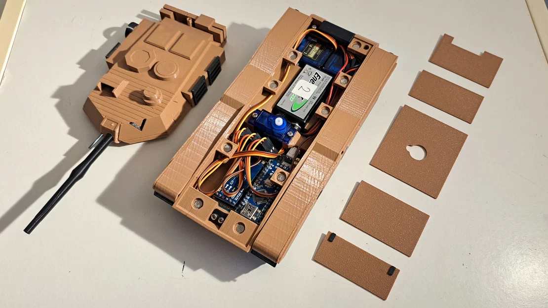 Replica RC xe tăng M1 Abrams tỉ lệ 1:40 - Image 4