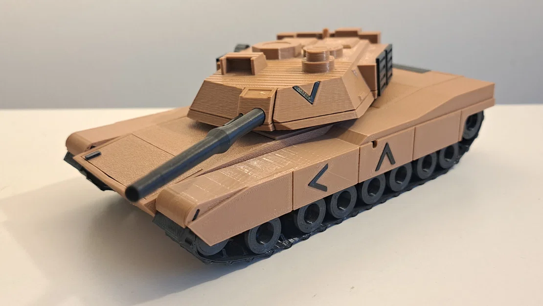 Replica RC xe tăng M1 Abrams tỉ lệ 1:40 - Image 5