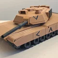 Replica RC xe tăng M1 Abrams tỉ lệ 1:40 - Thumbnail 5