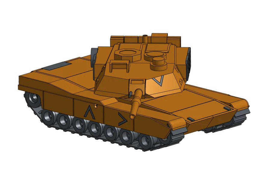 Replica RC xe tăng M1 Abrams tỉ lệ 1:40 - Image 7