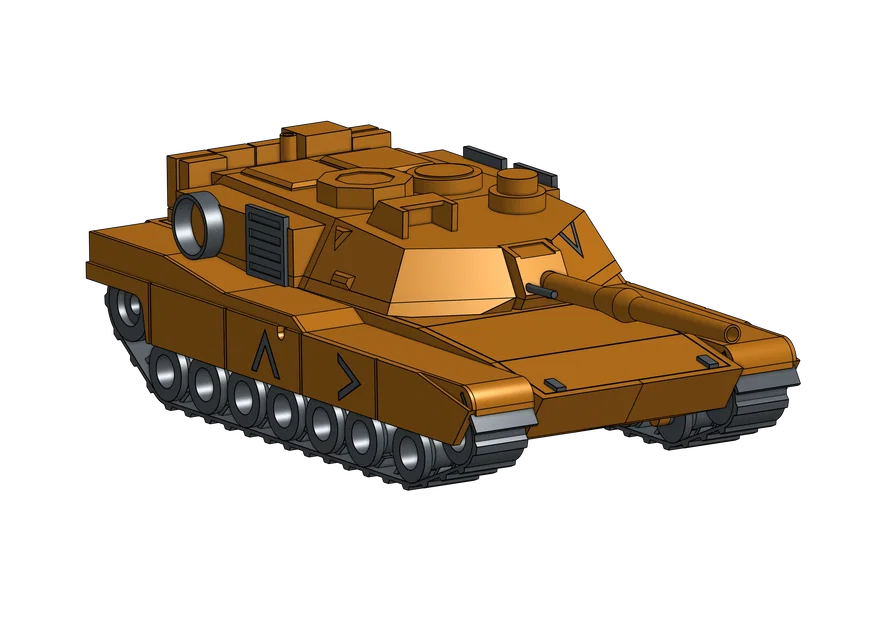 Replica RC xe tăng M1 Abrams tỉ lệ 1:40 - Image 9