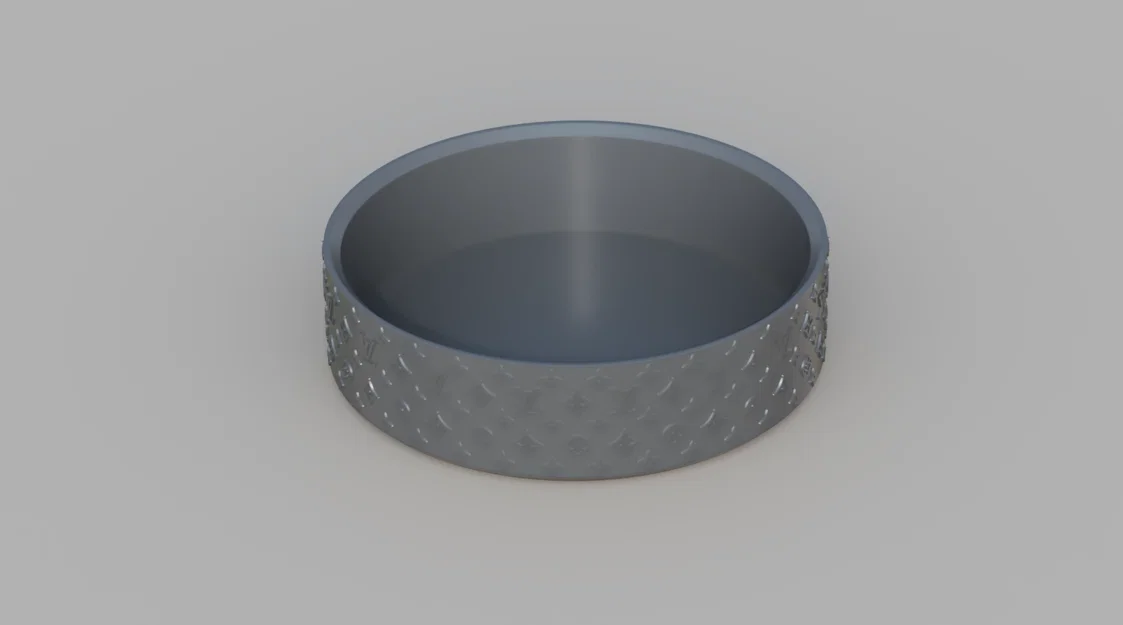 Khay tắm cho chim họa tiết sang trọng in 3D - Image 2