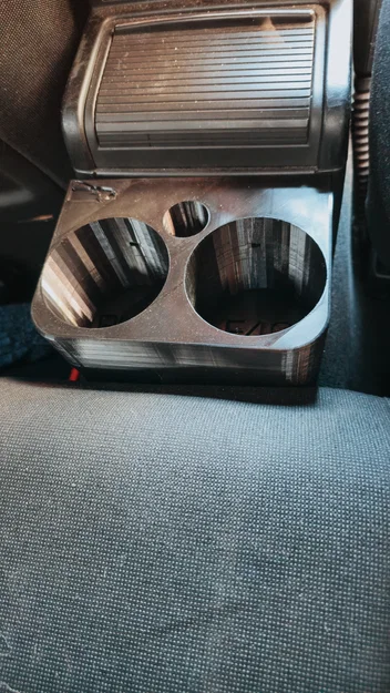 Khay để ly sau BMW E46 + chỗ gắn ổ USB - Image 3