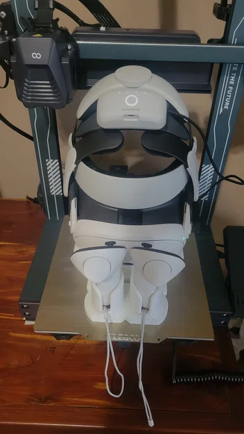 Giá đỡ 3D gọn gàng cho Meta Quest 3 (Tương thích bàn in 235x235) - Image 1