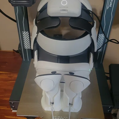 Giá đỡ 3D gọn gàng cho Meta Quest 3 (Tương thích bàn in 235x235)