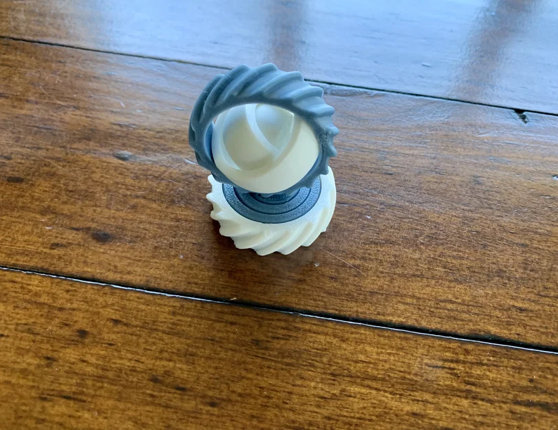 Nhẫn Fidget Đầu Lâu Halloween (Halloween Skull Ring Fidget) - Image 3