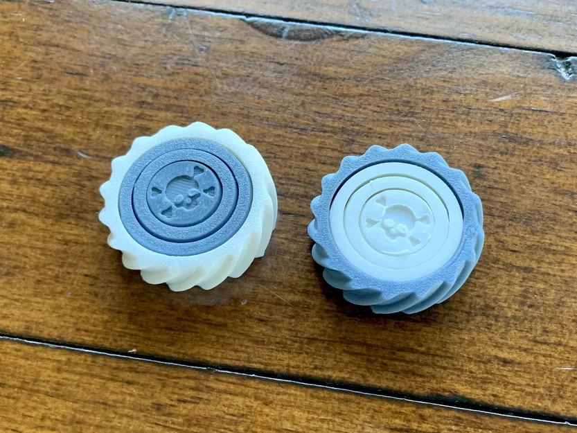 Nhẫn Fidget Đầu Lâu Halloween (Halloween Skull Ring Fidget) - Image 4