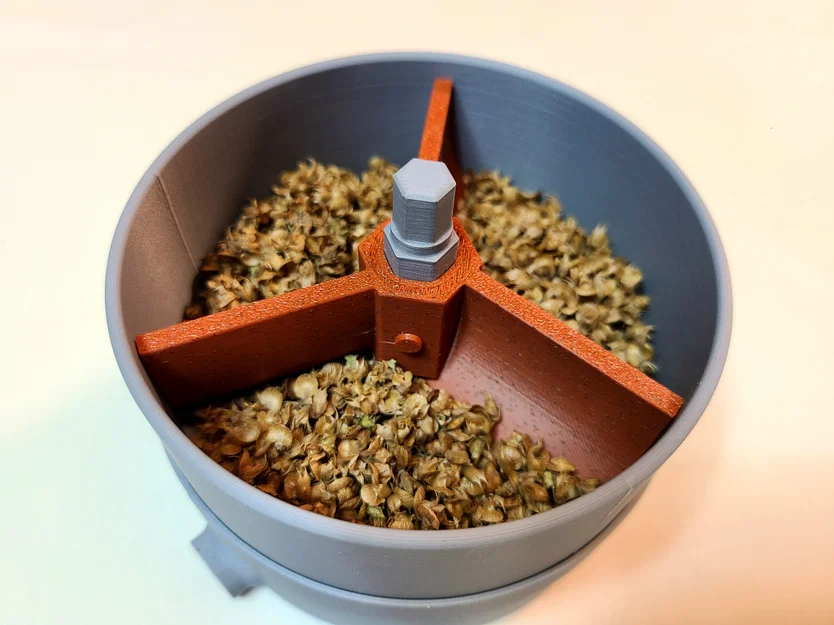 Bộ tuốt & tách hạt húng quế (Basil Seed Thresher) - Image 2