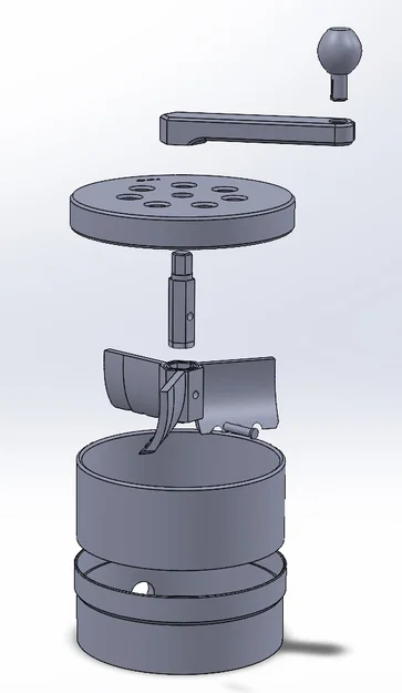 Bộ tuốt & tách hạt húng quế (Basil Seed Thresher) - Image 9