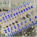 Gauge đo cỡ vít hệ imperial đầy đủ (Comprehensive Imperial Screw Size Gauge) - Thumbnail 2