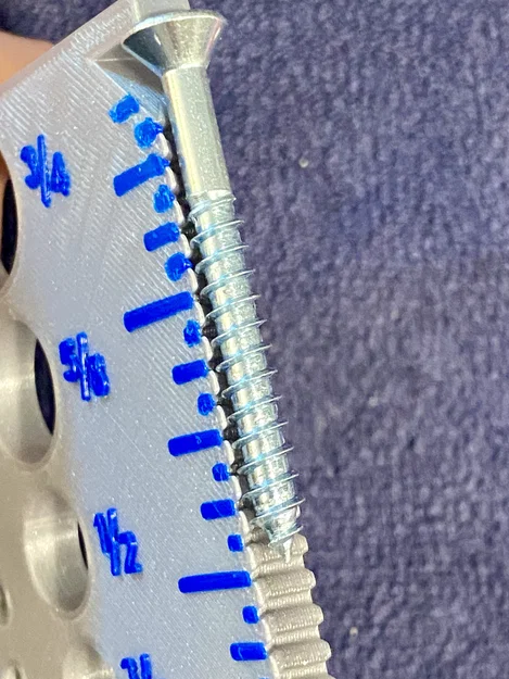 Gauge đo cỡ vít hệ imperial đầy đủ (Comprehensive Imperial Screw Size Gauge) - Image 4