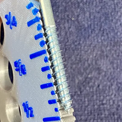 Gauge đo cỡ vít hệ imperial đầy đủ (Comprehensive Imperial Screw Size Gauge)