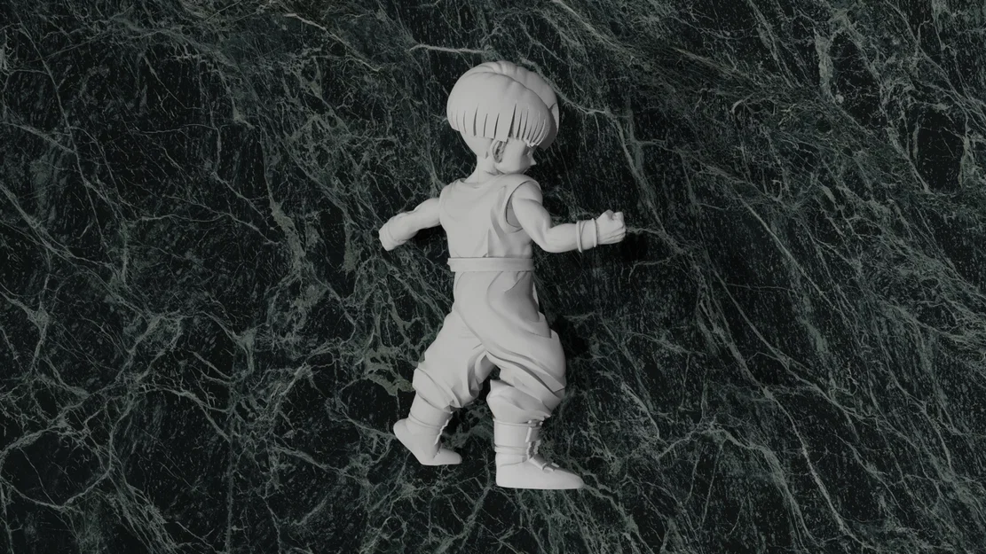 Mô hình in 3D Trunks Kid Dragon Ball Z #34 - Image 2